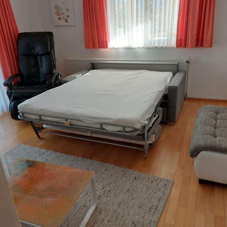 Ferienwohnung Metzler - Blick auf die Berge Göfis Exterior foto