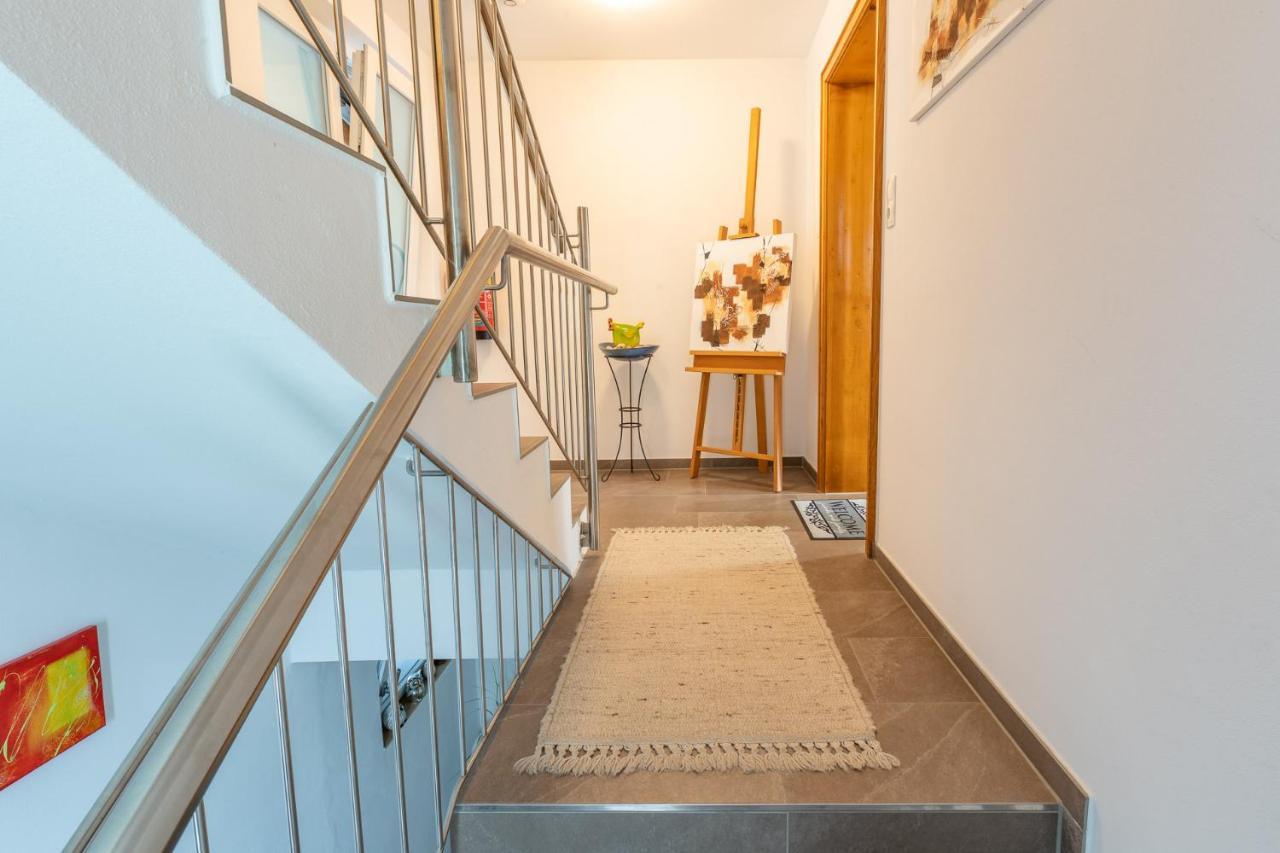 Ferienwohnung Metzler - Blick auf die Berge Göfis Exterior foto